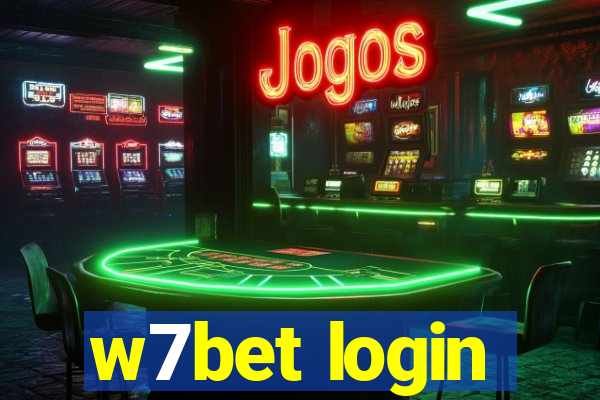 w7bet login