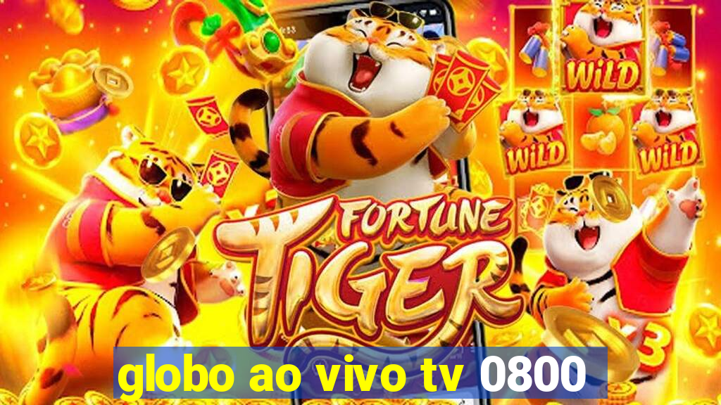 globo ao vivo tv 0800