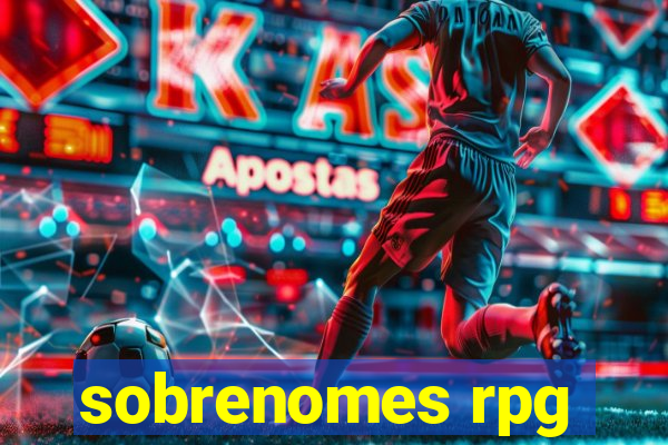 sobrenomes rpg