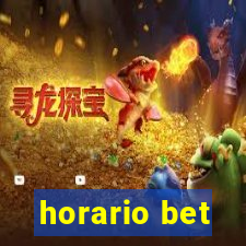 horario bet