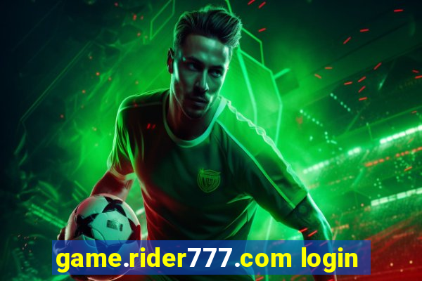 game.rider777.com login