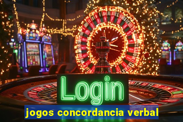 jogos concordancia verbal