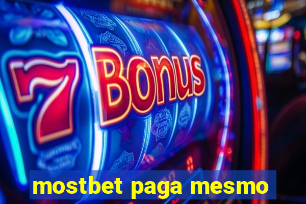 mostbet paga mesmo