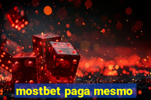 mostbet paga mesmo