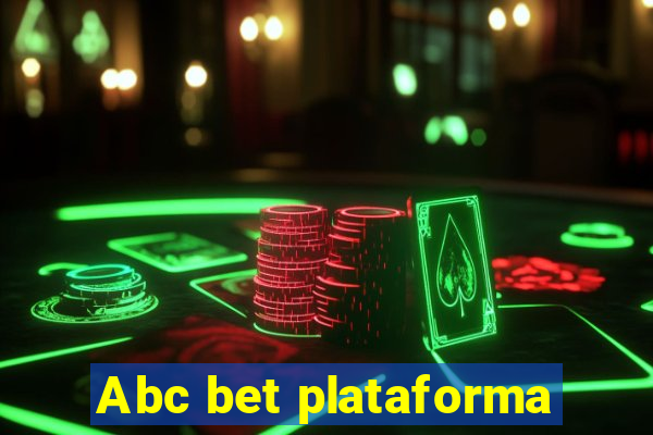 Abc bet plataforma