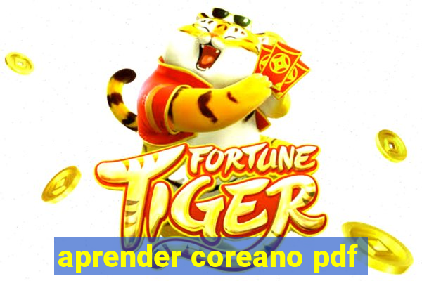 aprender coreano pdf