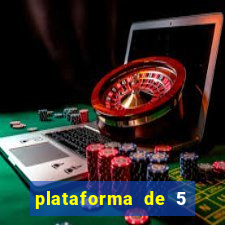 plataforma de 5 reais fortune tiger