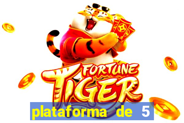 plataforma de 5 reais fortune tiger