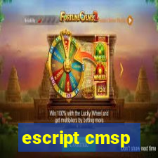 escript cmsp