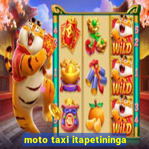 moto taxi itapetininga