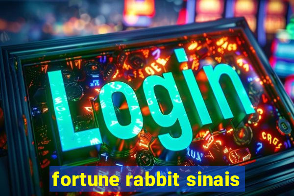 fortune rabbit sinais