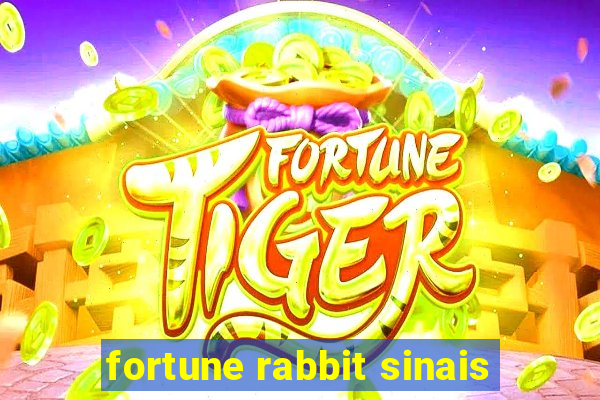 fortune rabbit sinais