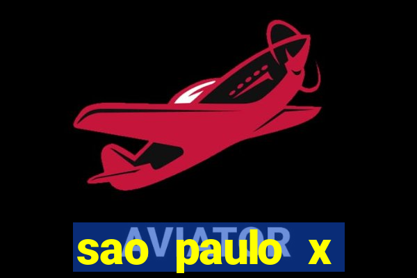 sao paulo x botafogo palpite