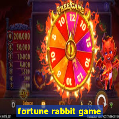 fortune rabbit game