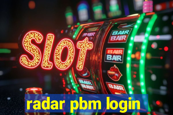 radar pbm login