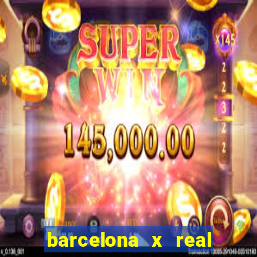 barcelona x real madrid ao vivo futemax