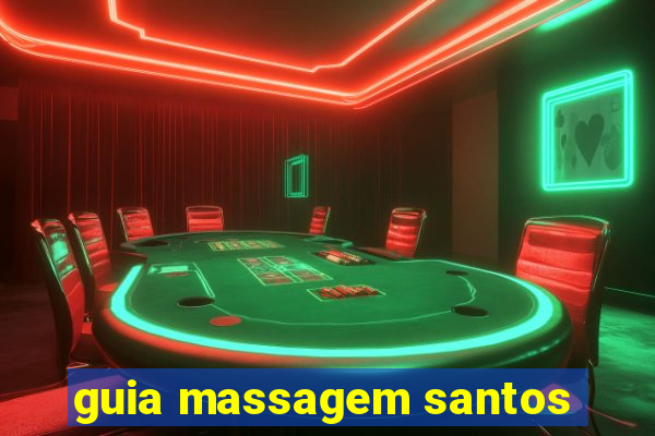 guia massagem santos