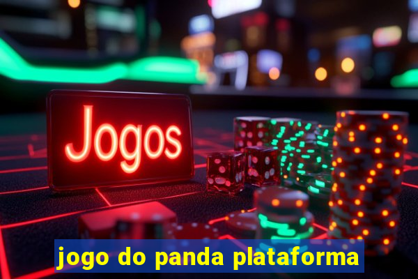 jogo do panda plataforma