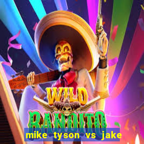 mike tyson vs jake paul assistir online