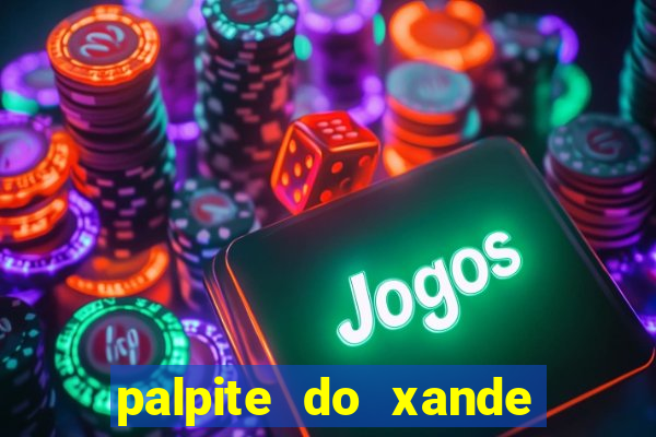 palpite do xande para hoje