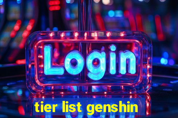 tier list genshin