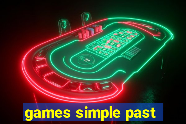 games simple past