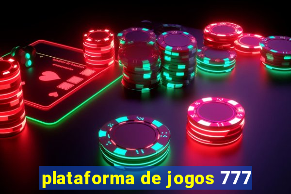 plataforma de jogos 777