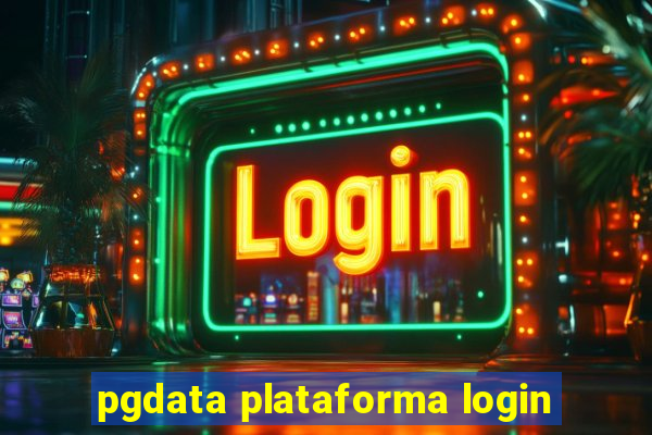 pgdata plataforma login