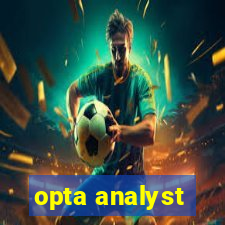 opta analyst