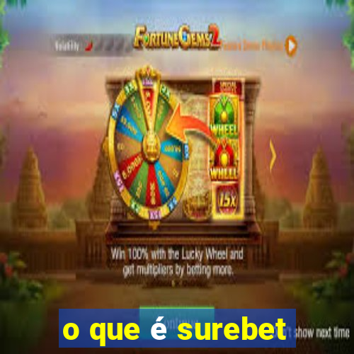 o que é surebet