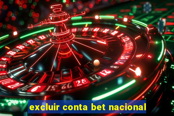 excluir conta bet nacional