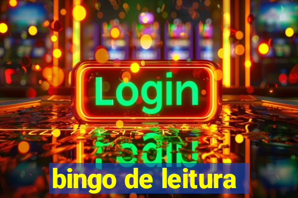 bingo de leitura