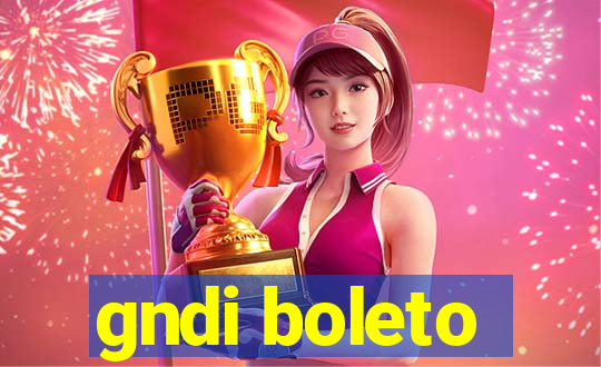 gndi boleto