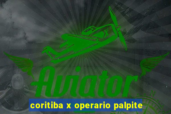 coritiba x operario palpite