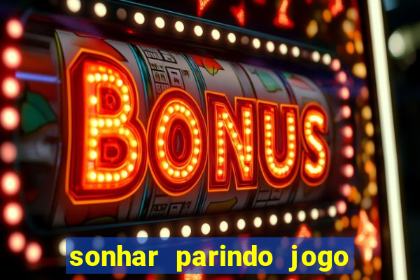 sonhar parindo jogo do bicho