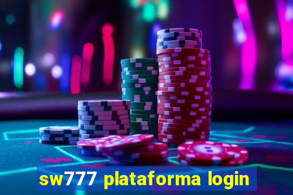 sw777 plataforma login