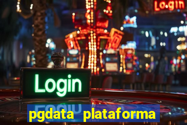 pgdata plataforma de jogos