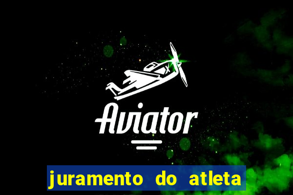 juramento do atleta jogos internos