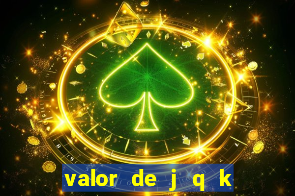 valor de j q k en blackjack