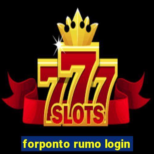 forponto rumo login