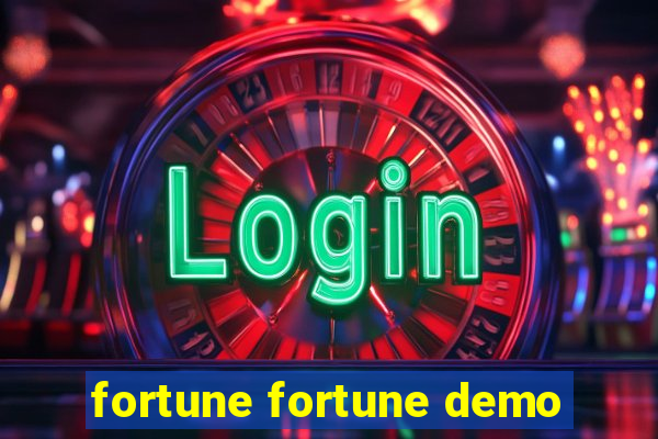 fortune fortune demo