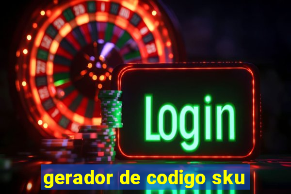 gerador de codigo sku