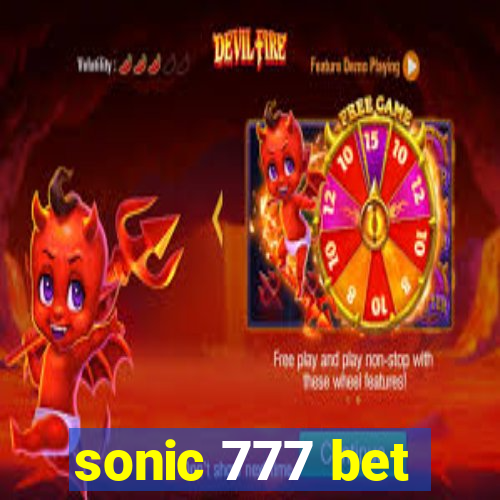 sonic 777 bet