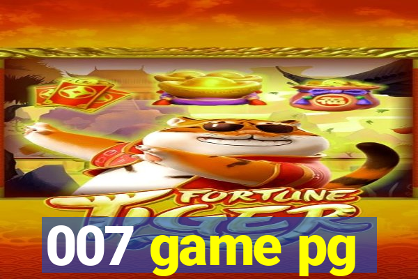 007 game pg