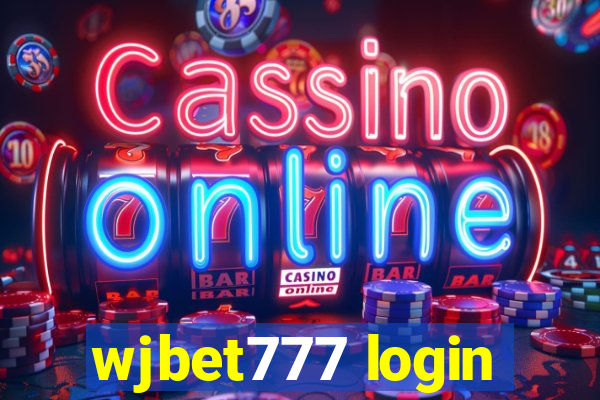 wjbet777 login