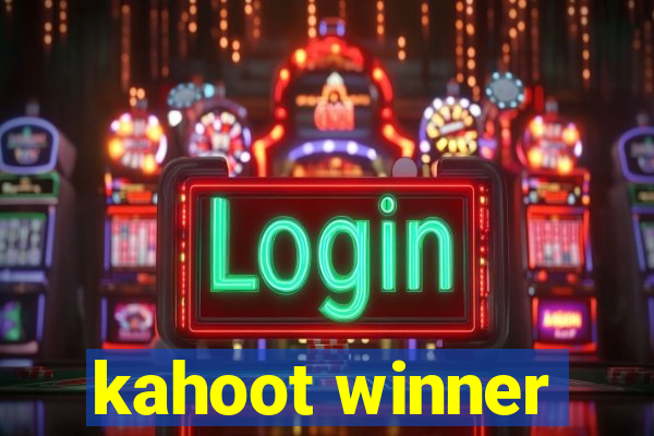 kahoot winner