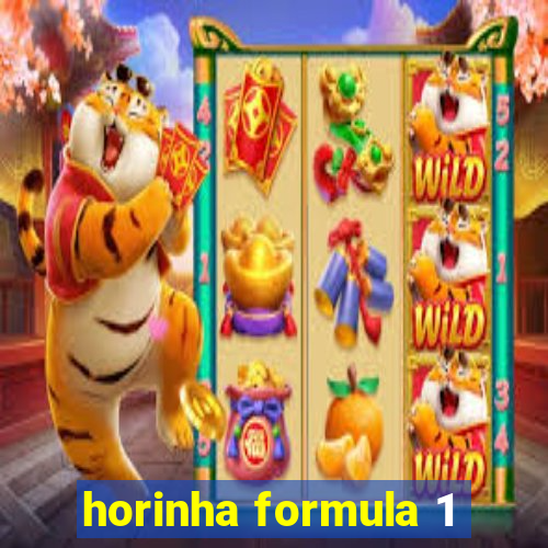 horinha formula 1