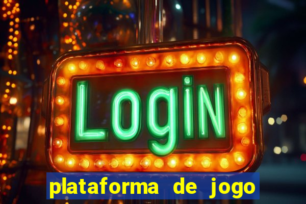 plataforma de jogo nova pagando