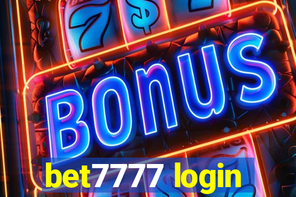 bet7777 login