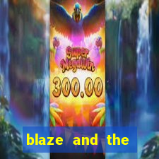 blaze and the monster machines logo font